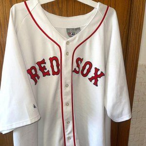 Boston Red Sox Home Jersey Size 5XL White